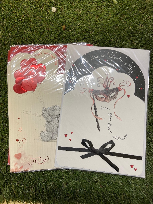 Valentines greeting cards